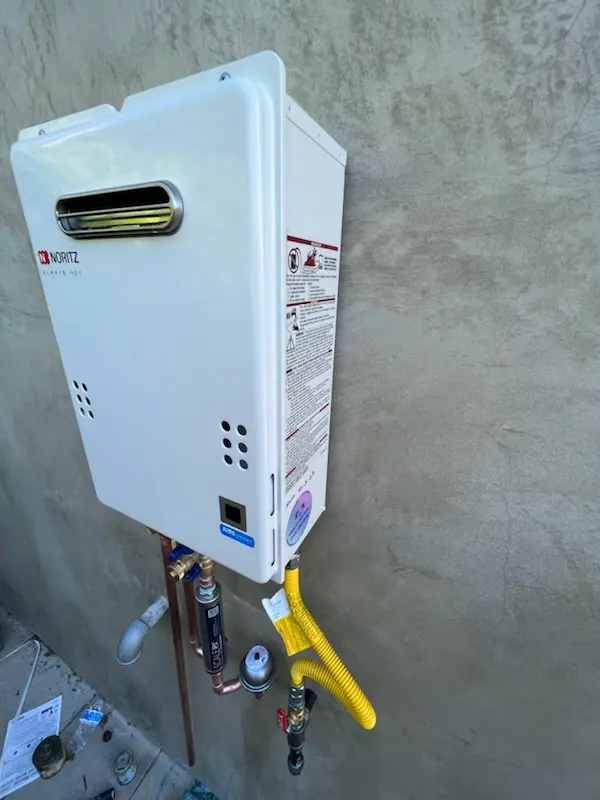 Tankless water heater installation for Smith Crossroads homes